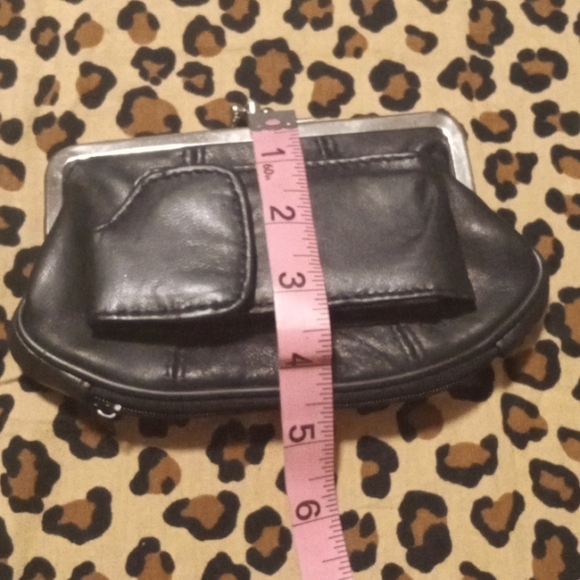 Faux Leather Black Cigarette, Wallet and Lighter Holder - Picture 12 of 12
